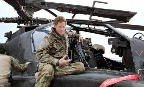 Prinţul Harry a recunoscut că a omorât talibani în misiunile din Afganistan